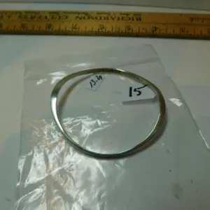TB-67 925 MEXICAN BRACELET CONCAVE BANGLE 13.2G