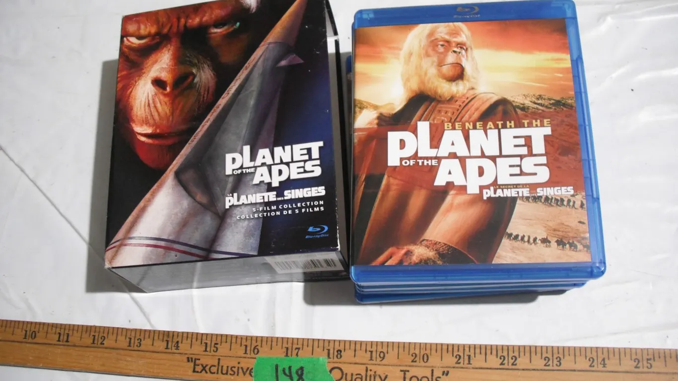 Planet of the Apes 5-Disk Blue Ray Set