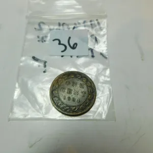 1884 OBV2 LARGE CENT F