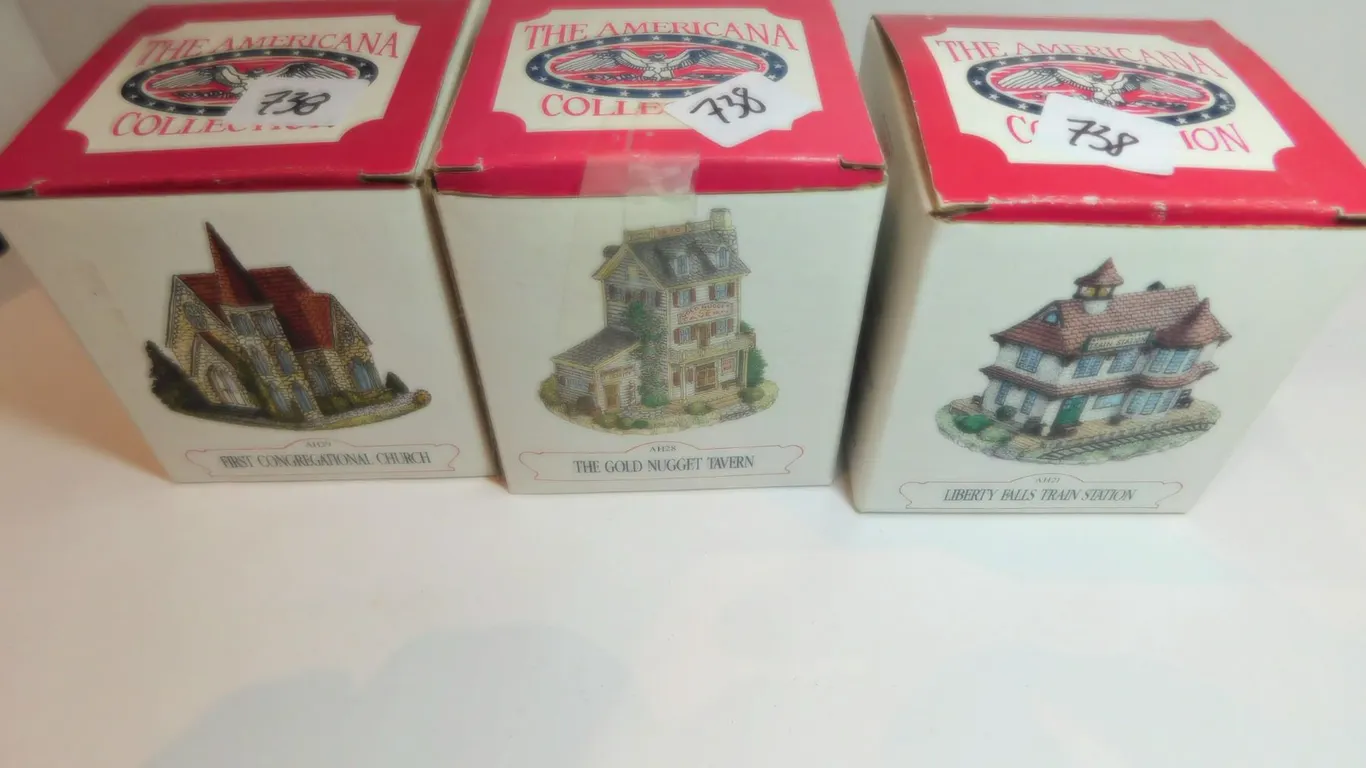 3 AMERICAN COLLECTION BUILDINGS