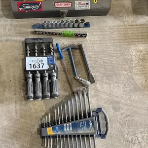 Combination Wrench Set, Screwdriver Set, Socket Set and More