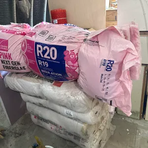 Lot of Insulation (4 Blow-In Bags, 1 Open Bag of R20 Batts)