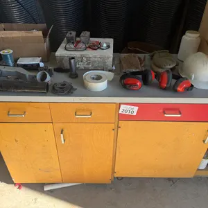 All Contents on Top and Inside of Cabinet Section
