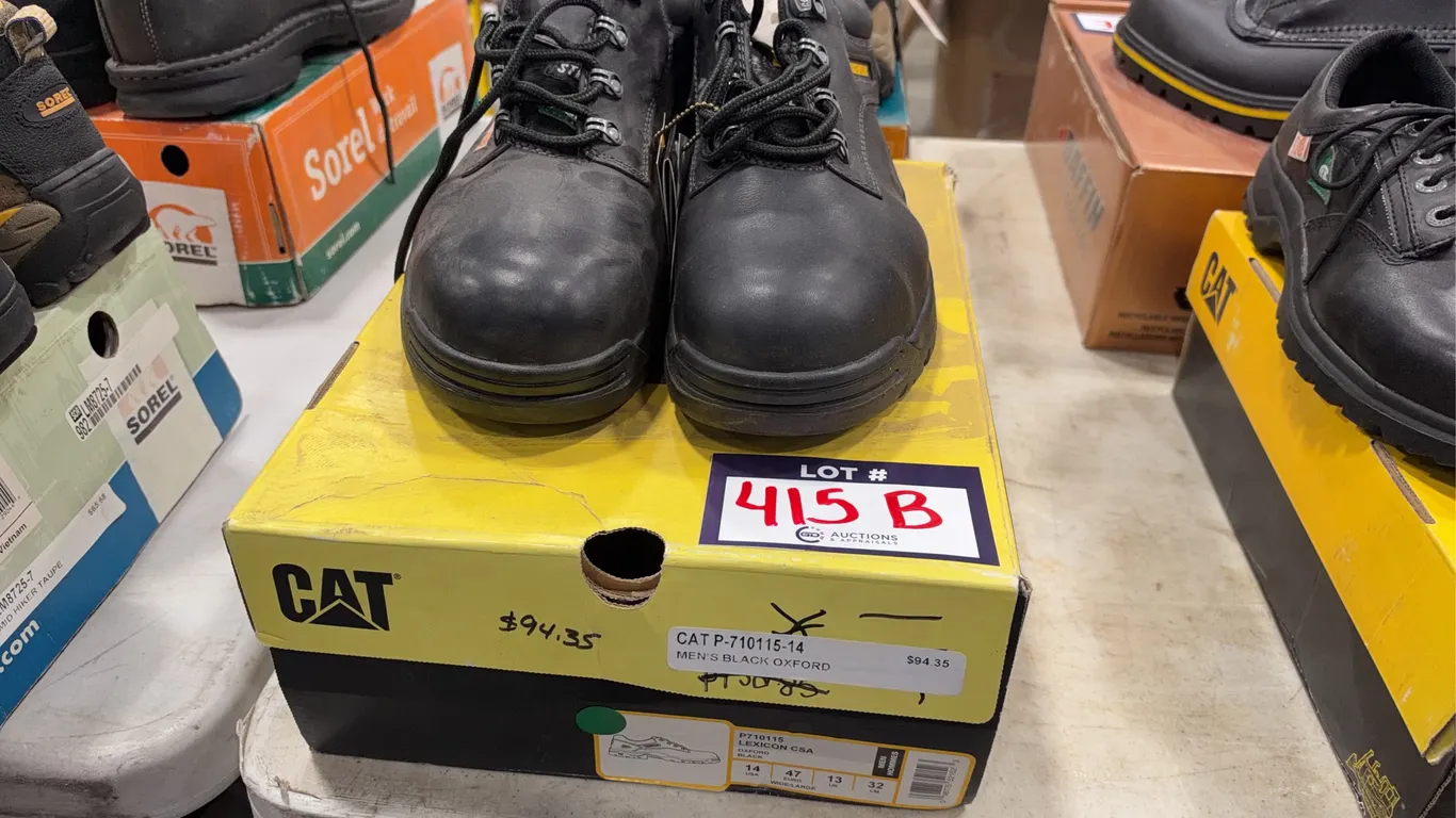 CAT Lexicon CSA Work Boots, Size 14