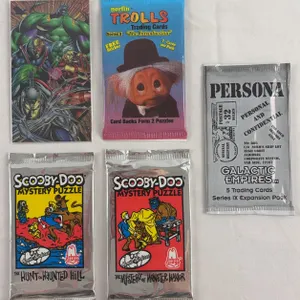 Assorted Sealed Trading Card Pack Lot