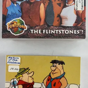 Flinstones trading Card Lot of 2 Complete Sets (Animated and Movie)