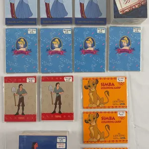 Disney Mixed Trading Card Set Lot