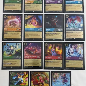 Disney Lorcana Holo Card Lot