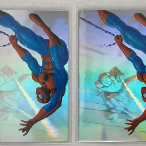 Marvel Annual Flair 1995 HoloBlast Limited Edition Insert Card Pair 3 of 12