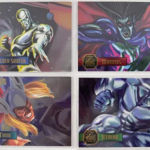 Marvel Annual Flair 1995 PowerBlast Insert Card Lot