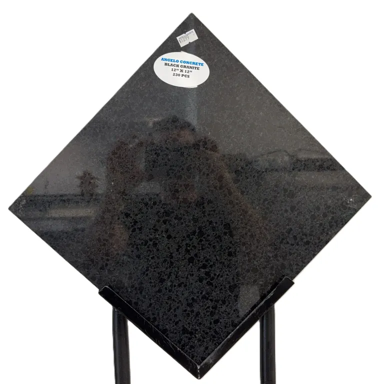 Granite - Black (12"x12")