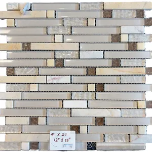 Ceramic - Mosaic Glass/Marble TP119/X21 (12"x12")