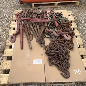 Assortment of 1/2 inch sysyem 7 chains and boomers