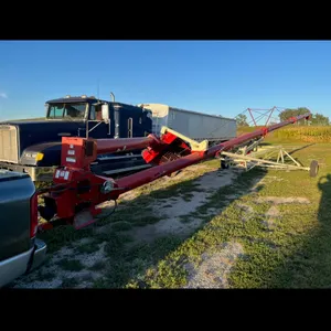10' x 70' Buhler Farm King Mechanical Drive Swing Hopper Auger - Like New