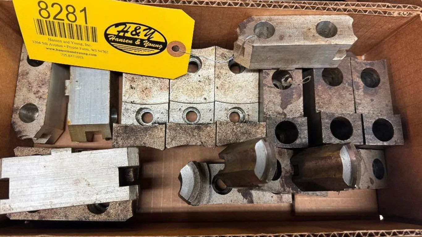 Box of Lathe Chuck Jaws