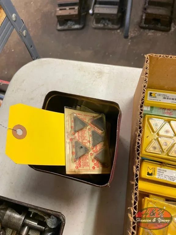 Bin of Insert Cutters