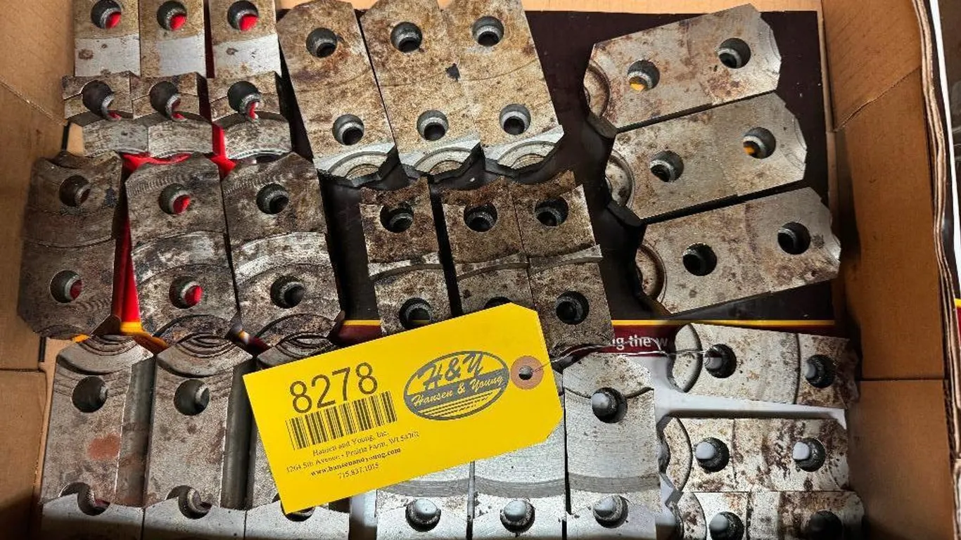 Box of Lathe Chuck Jaws