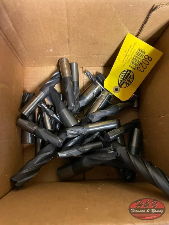 Box of Scrap Carbide Cutters
