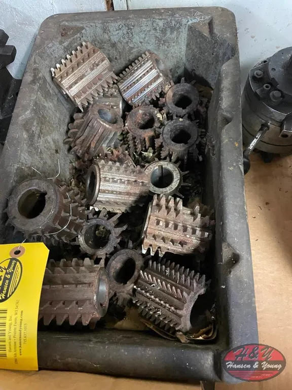 Bin of Gear Hobs