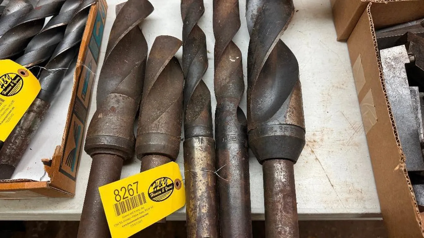 (5) Large Drill Bits