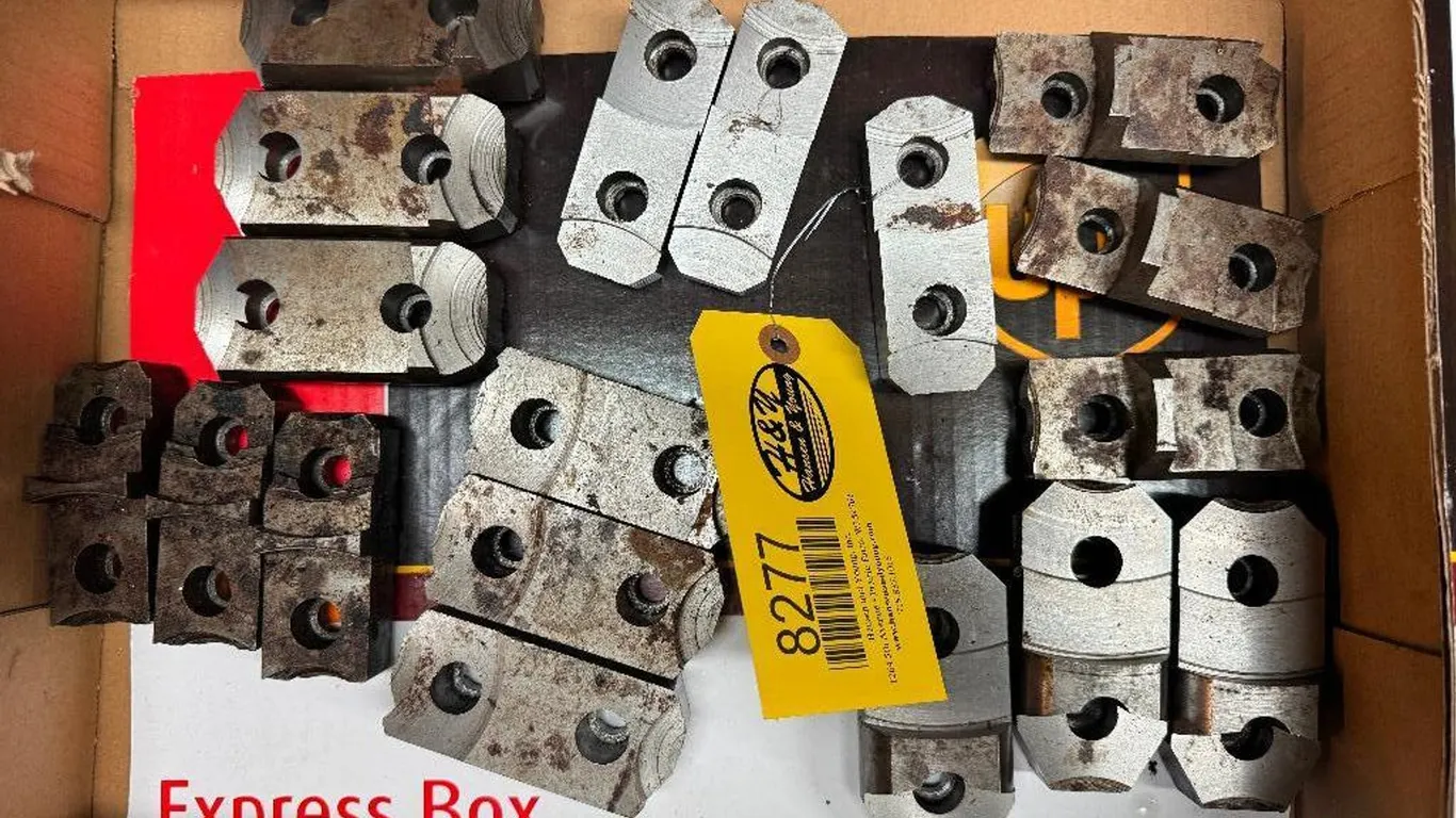 Box of Lathe Chuck Jaws