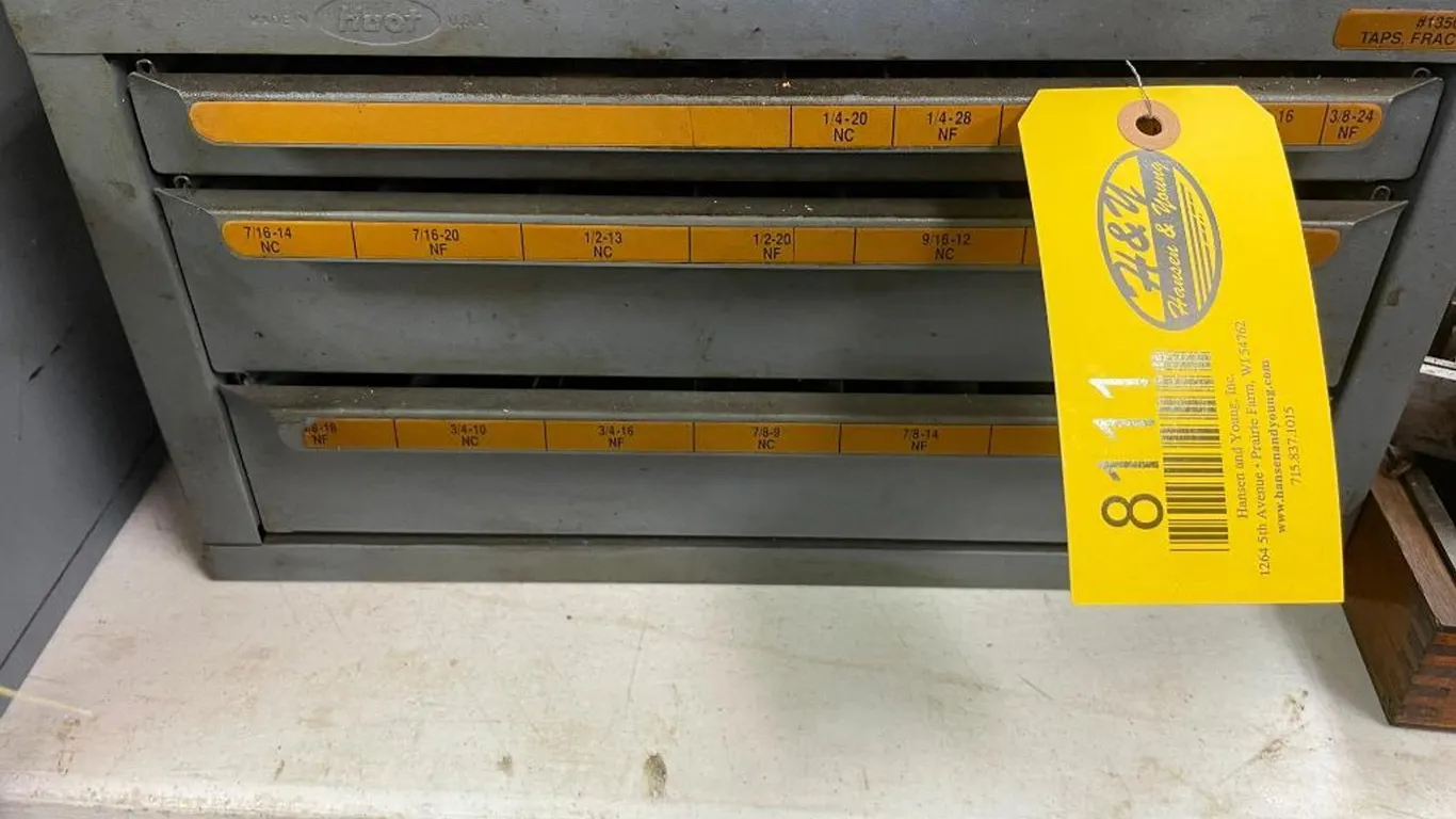 Organizer of Drills and Taps