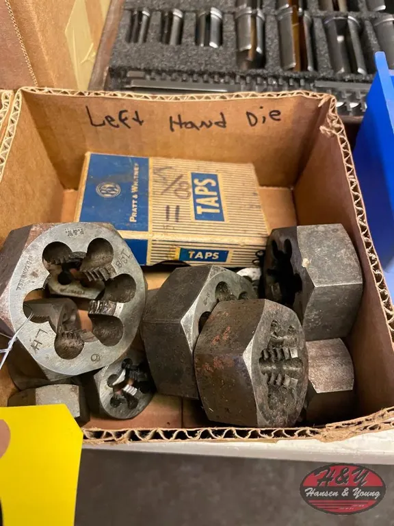 Box of Left Hand Dies