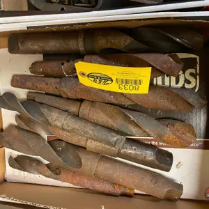 Box of Large Drill Bits