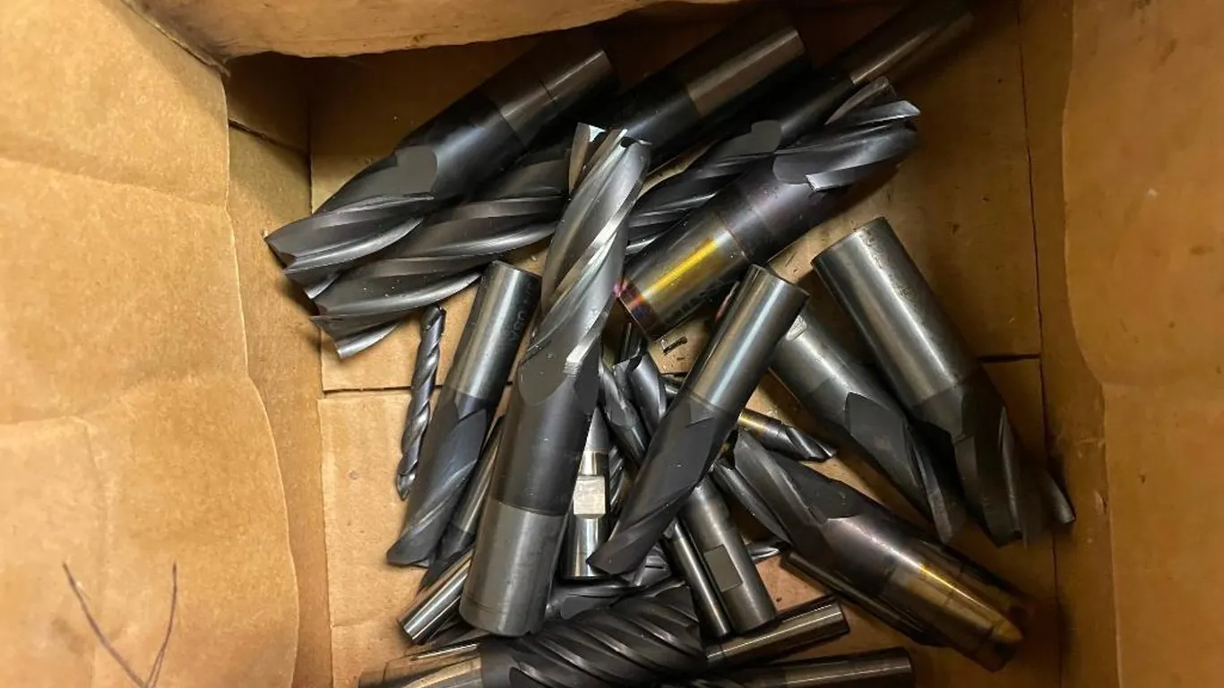 Box of Scrap Carbide