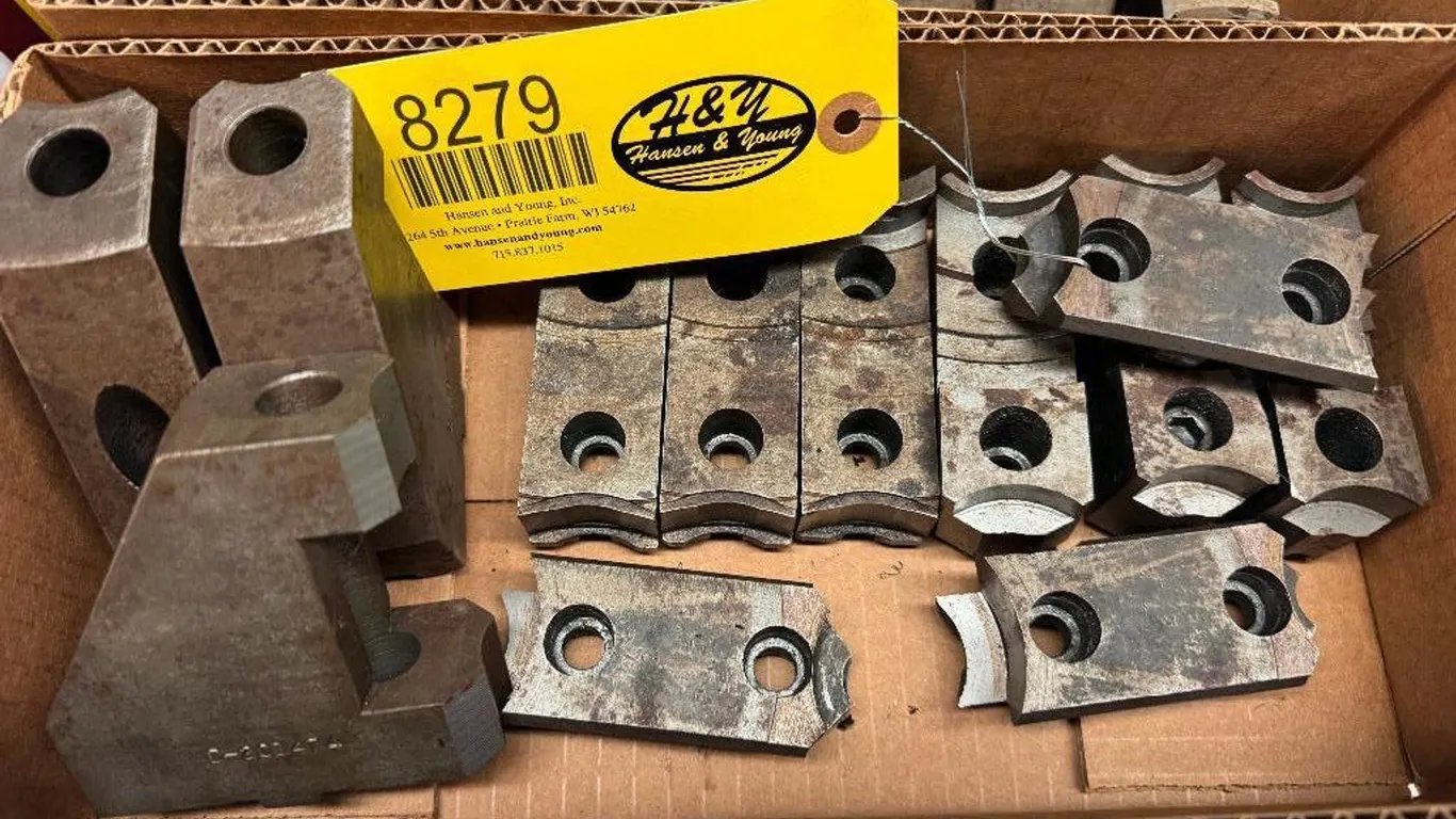 Box of Lathe Chuck Jaws
