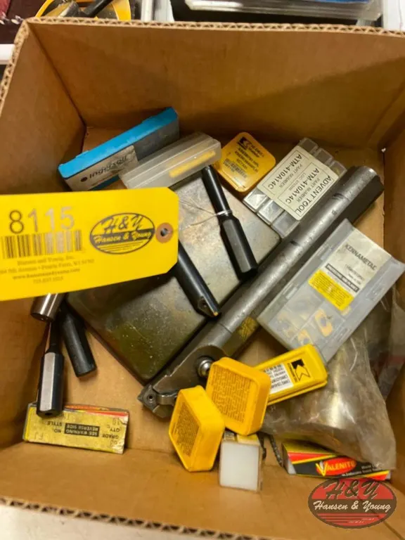 Box of Cutters and Boring Bar