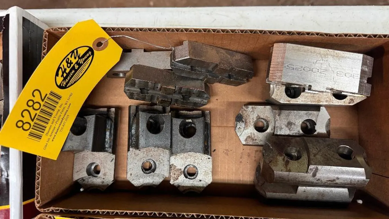 Box of Lathe Chuck Jaws