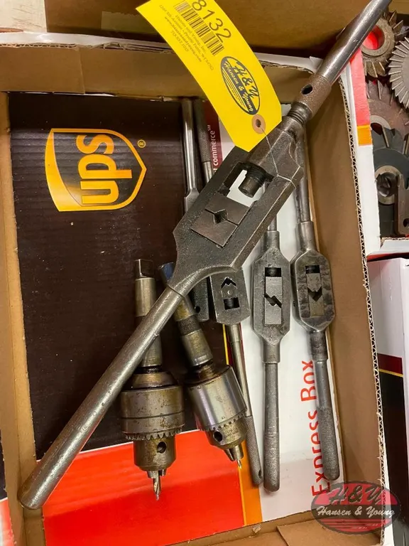 Tap Handles and (2) Drill Chucks