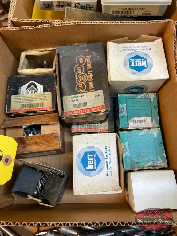 Box of Machine Screws, Rivets and More
