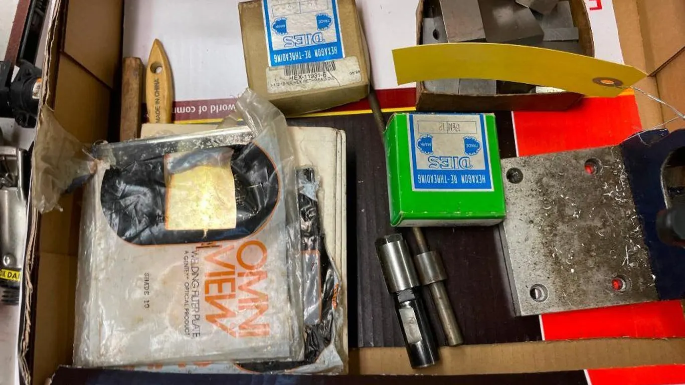 Box of Dies and Misc