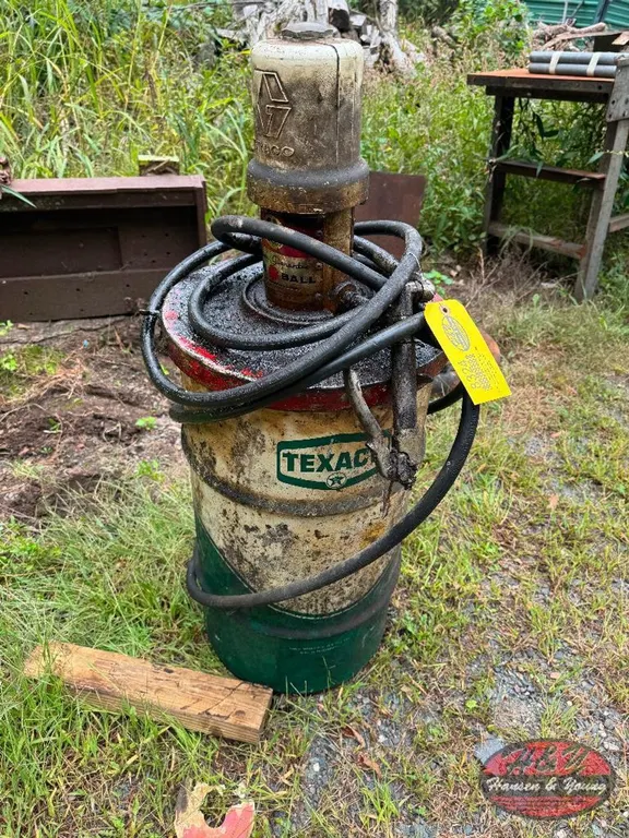 Pneumatic Grease Drum and Pump