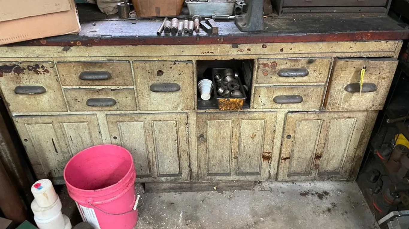 Vintage Wood Cabinet