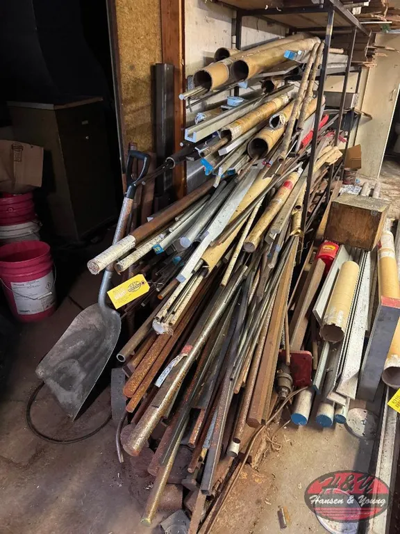 All Steel Stock on Rack