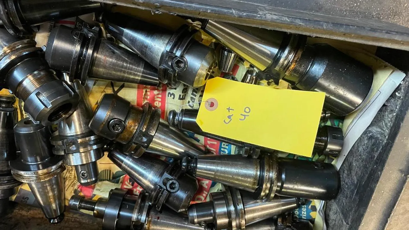 Box of Cat 40 Tool Holders