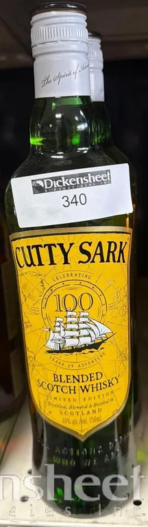 (4) CUTTY SARK SCOTCH