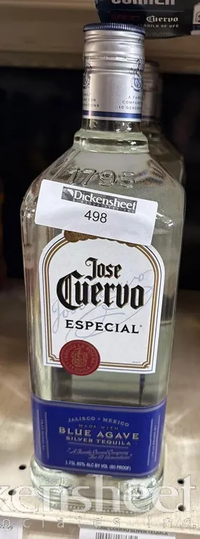 (4) JOSE CUERVO SILVER TEQUILA