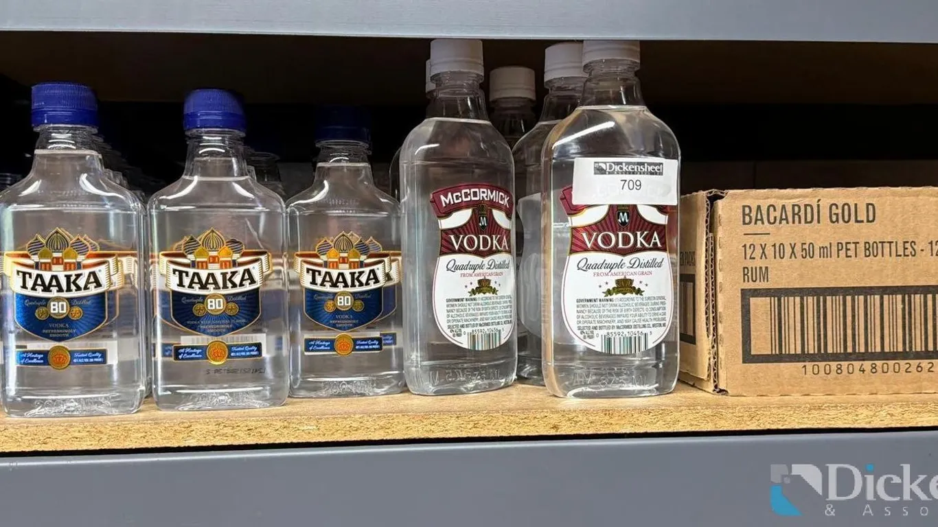 VODKA & BACARDI GOLD