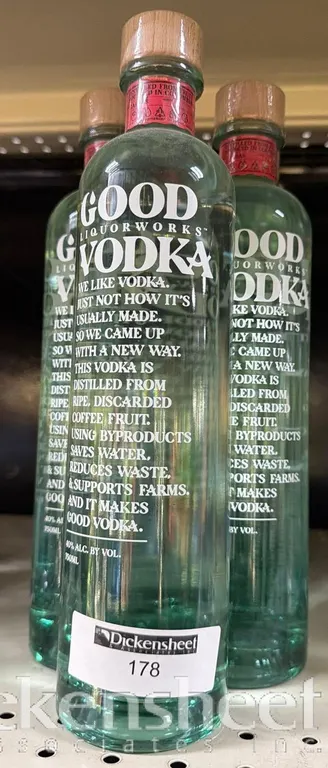 (9) GOOD VODKA