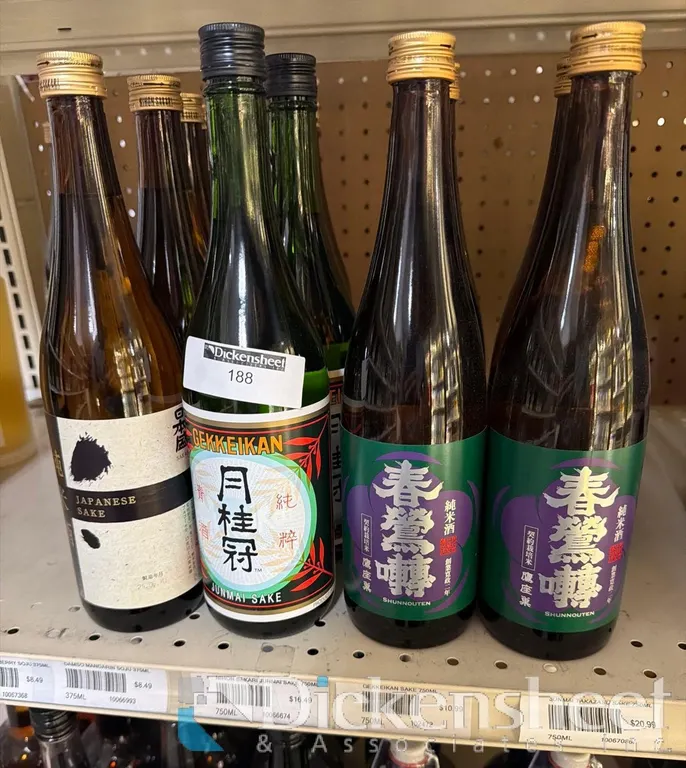 (12) ASSORTMENT OF SAKE