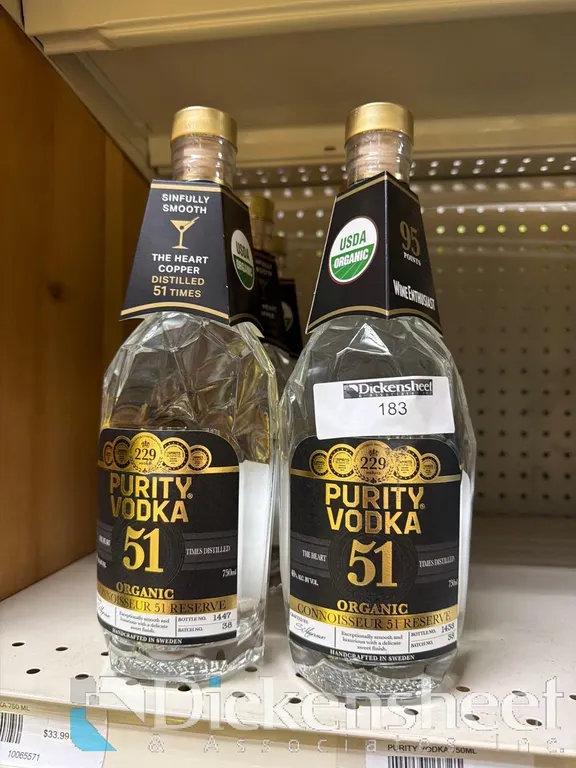 (6) PURITY VODKA 51