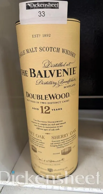 THE BALVENIE 12 YEAR SCOTCH WHISKY