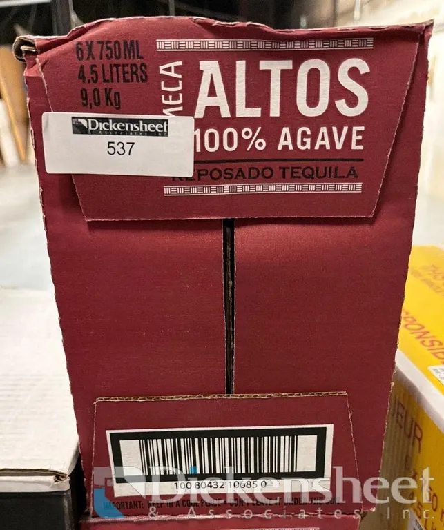 (1) CASE ALTOS TEQUILA