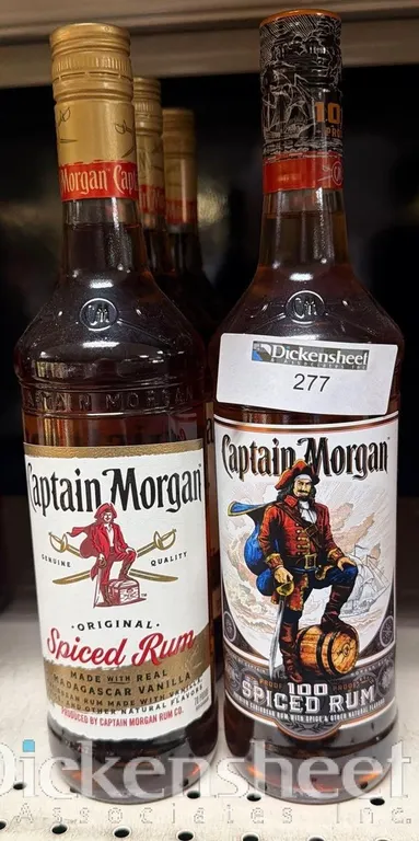 (8) CAPTAIN MORGAN SPICED RUM