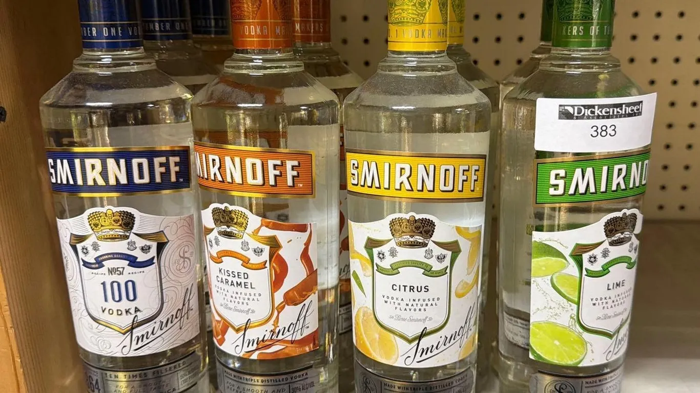 (10) SMIRNOFF VODKA VARIETY