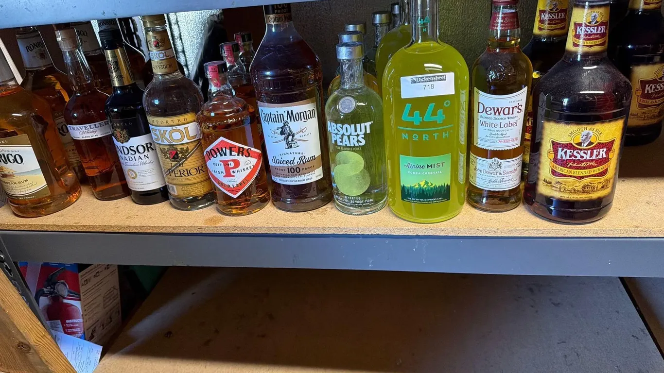 LARGE LOT ASSORTED ALCOHOL